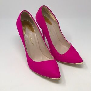 Andrea spike Heels Hot Pink